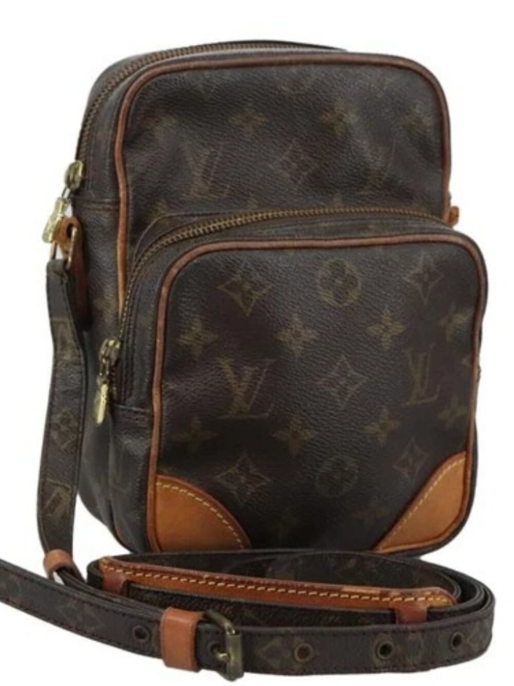 LOUIS VUITTON Monogram Amazon Shoulder Bag M45236 LV Auth th5576 - Picture 1 of 16